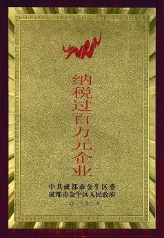 我公司榮獲“2012年度納稅先進(jìn)企業(yè)”稱號
