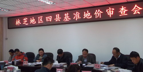林芝地區(qū)土地定級與基準(zhǔn)地價通過驗收